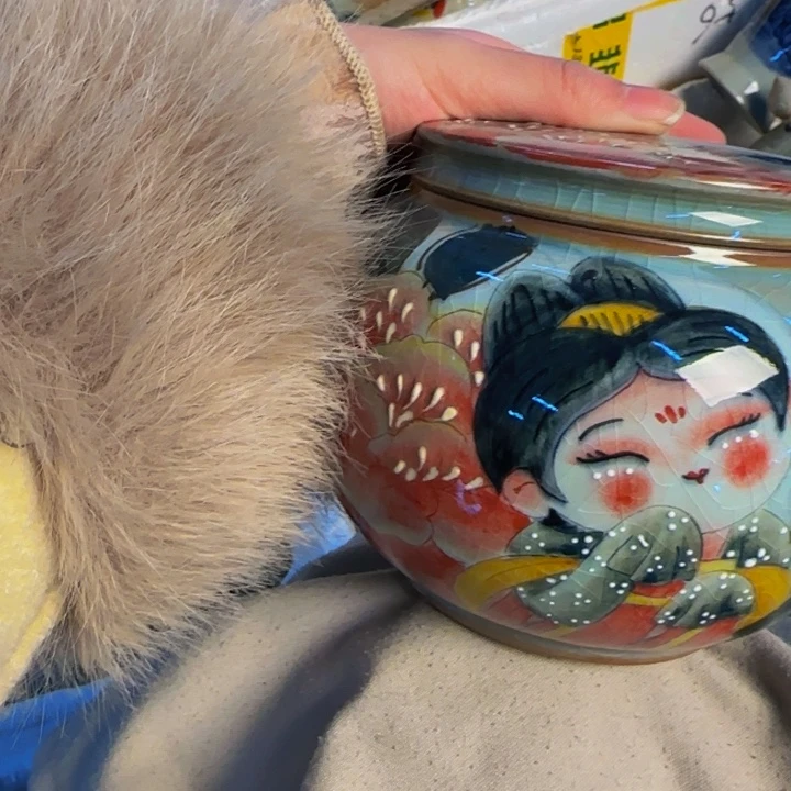 瓷片景德镇陶瓷手工手绘