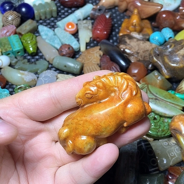 和田玉未镶嵌颈饰60