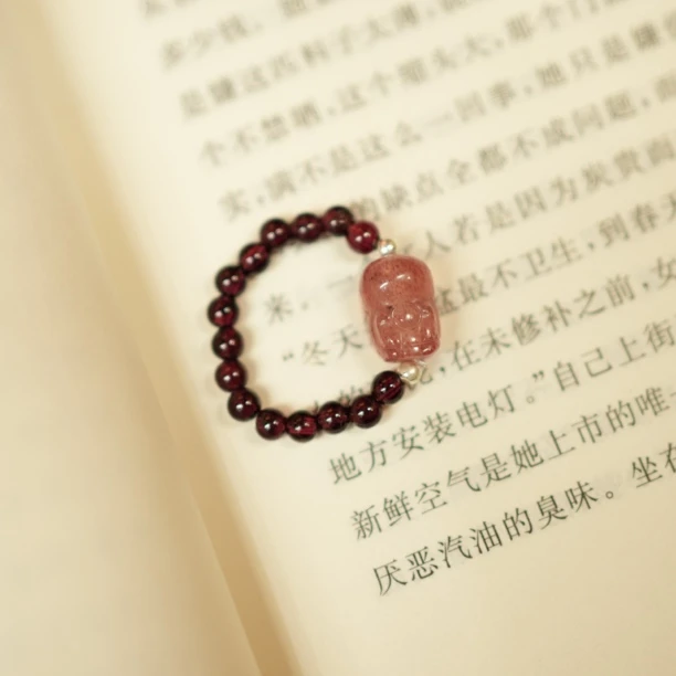 小精品碧玺戒指国风百搭款