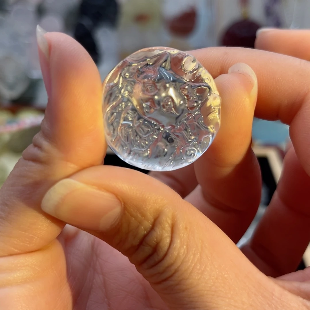 水晶颈饰未镶嵌白*团白水星星眼76