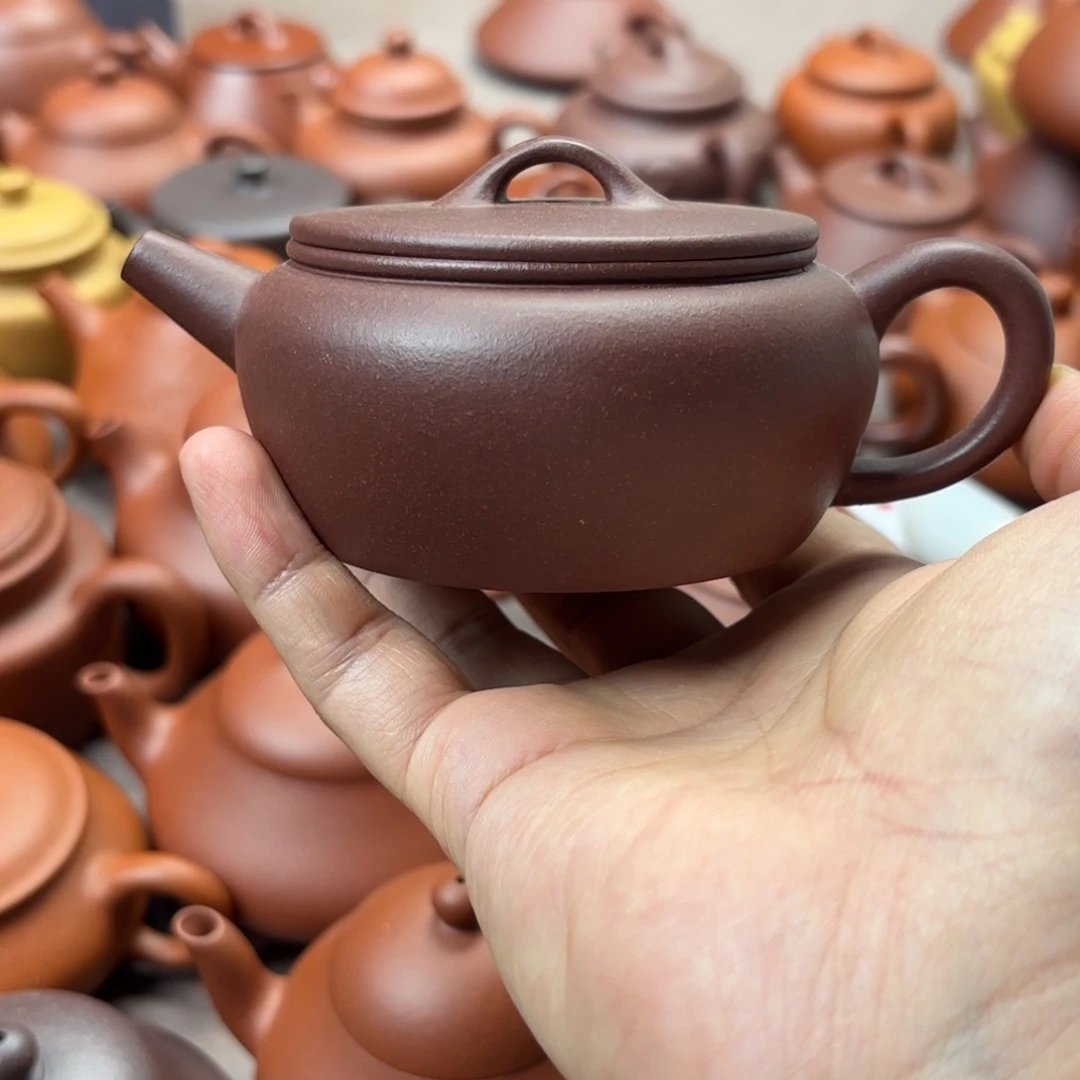 茶壶紫砂半手工微瑕疵福利200cc
