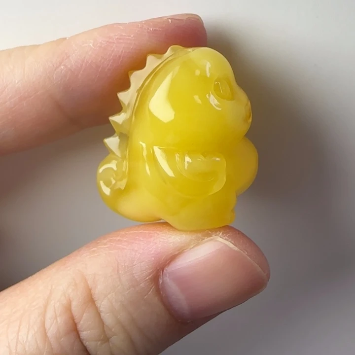 琥珀未镶嵌戒指琥珀
