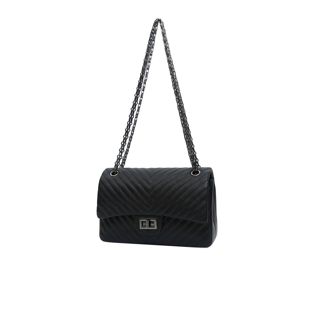 微笑有约轻奢链条包2025新款小香风单肩斜挎包SF-3117-1