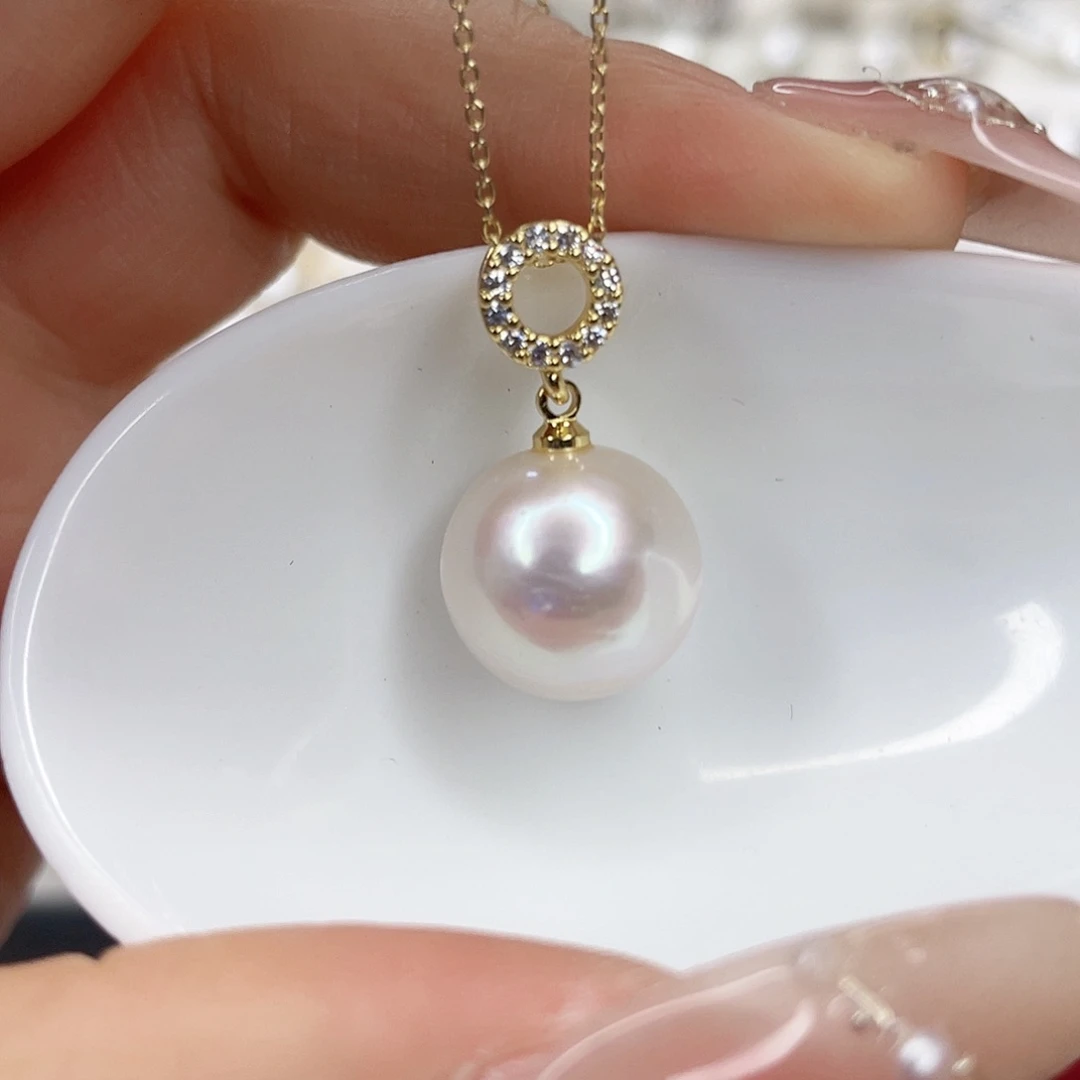 淡水珍珠未镶嵌吊坠(赠链)