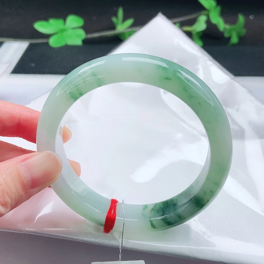 未镶嵌手镯翡翠60圈