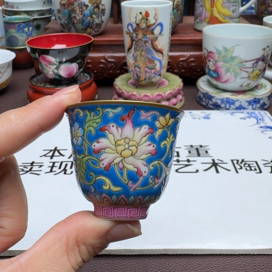颖****景德镇手工手绘展示