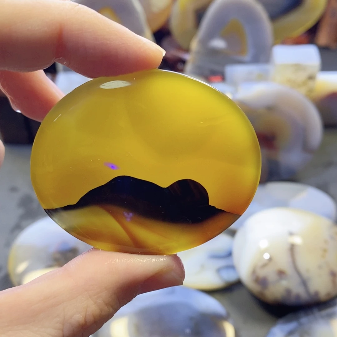 玛瑙/玉髓颈饰未镶嵌编号85