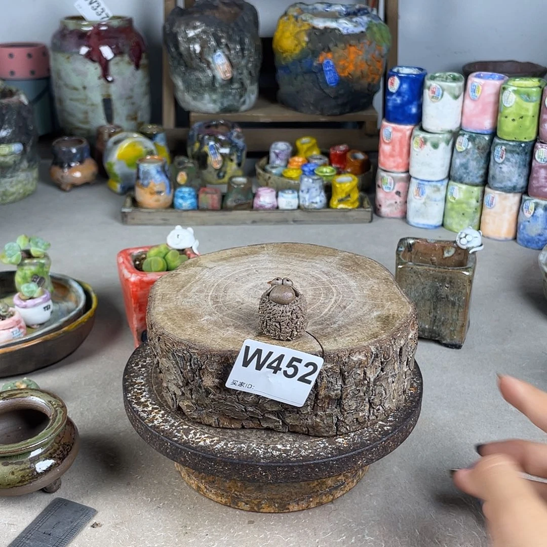 开播福利 陶瓷花盆 默认微次
