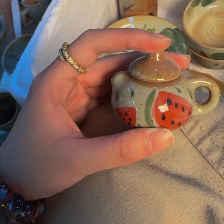 瓷片景德镇陶瓷手工手绘