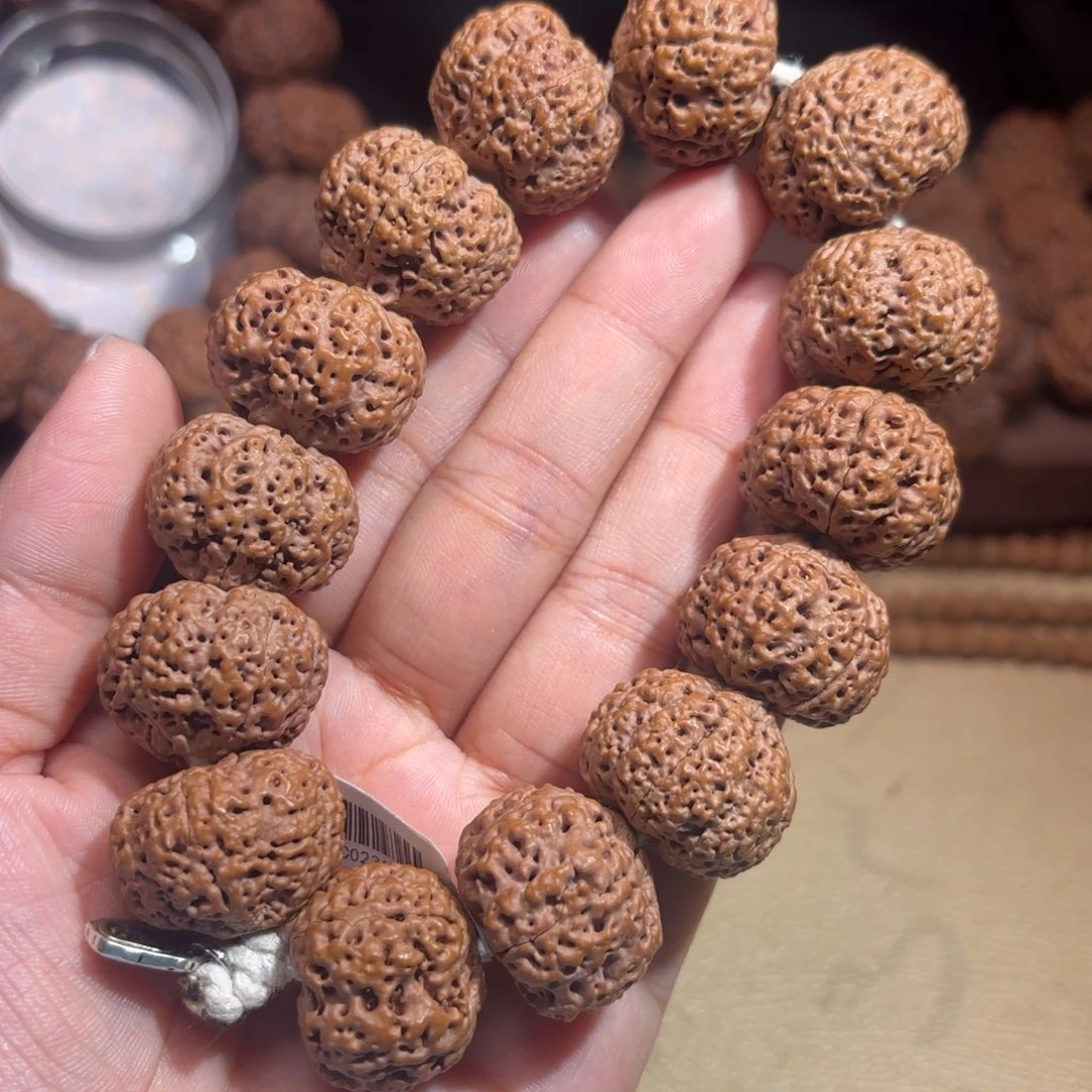 金刚菩提手串熊猫菠萝蜜23mm