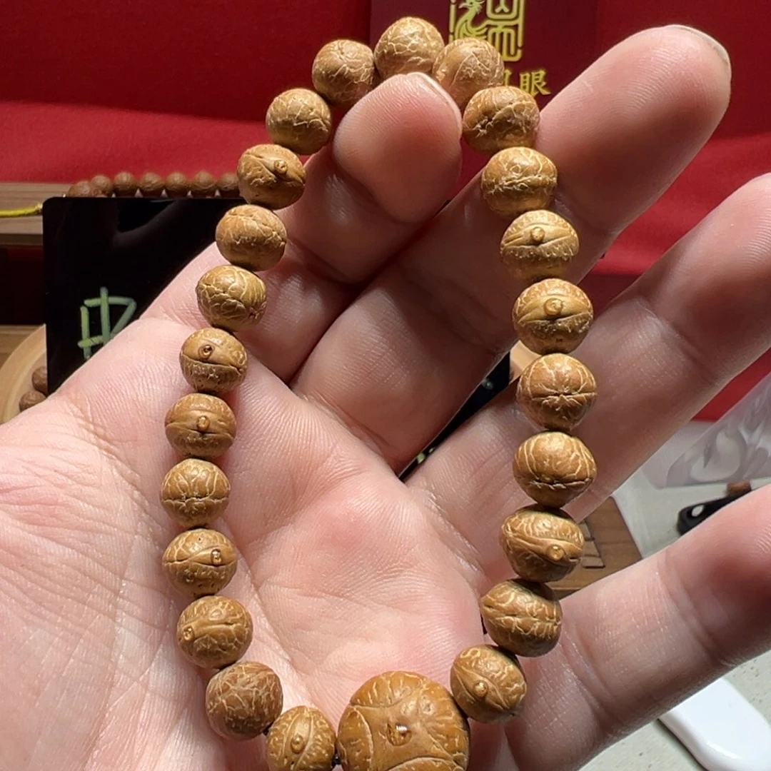 手串凤眼菩提10mm尼泊尔凤眼菩提单圈