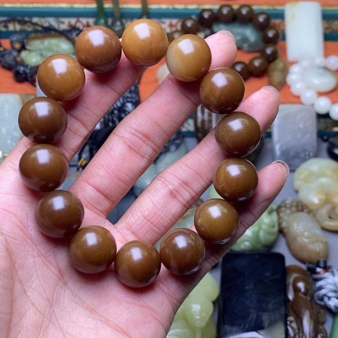 和田玉颈饰未镶嵌夜*君