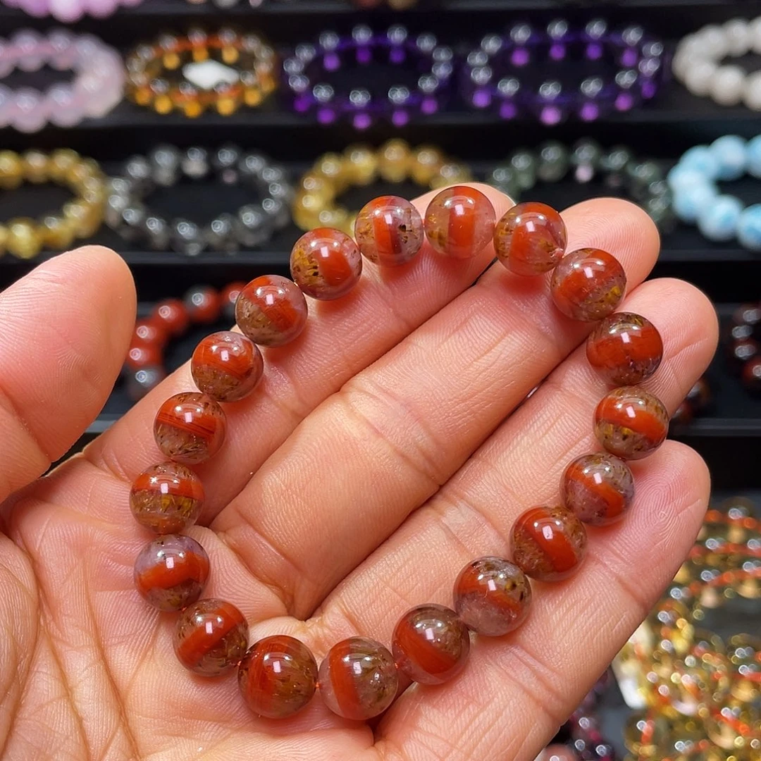 手链未镶嵌水晶极光红腰带