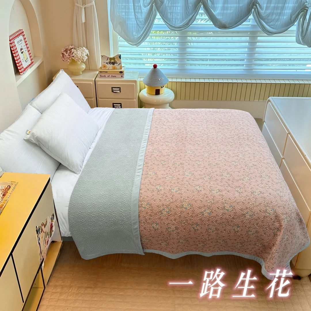 【清仓】宥家5035-双面加大宝宝绒床盖-ZY