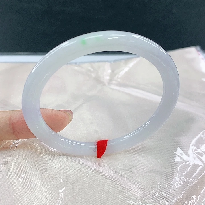 翡翠未镶嵌手镯圈54.3，04265