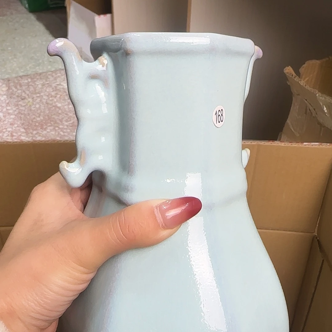 陶摆件郑家钧窑摆件