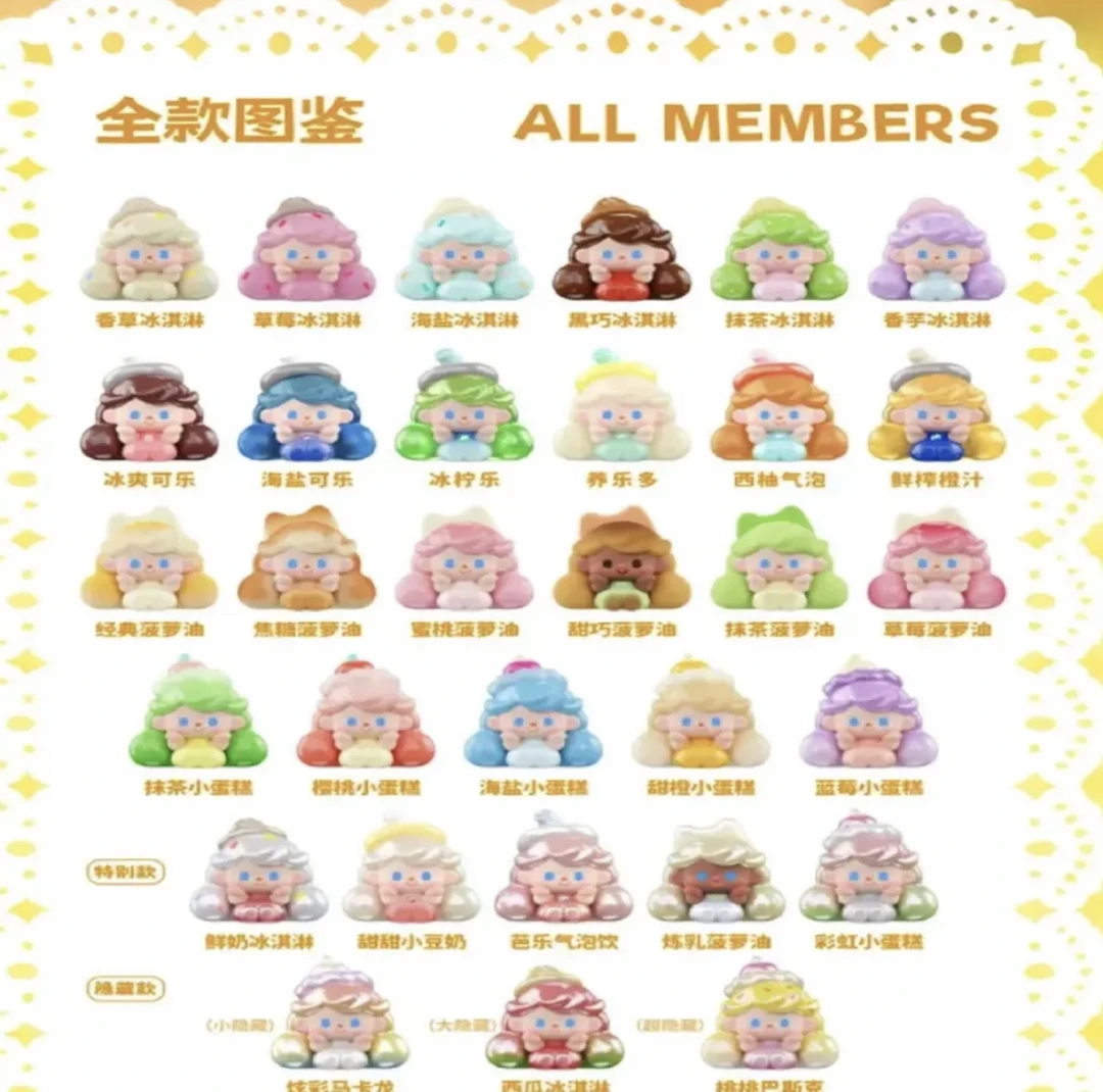 【代拆】miyoyo萌粒盲盒盲袋可爱摆件挂件