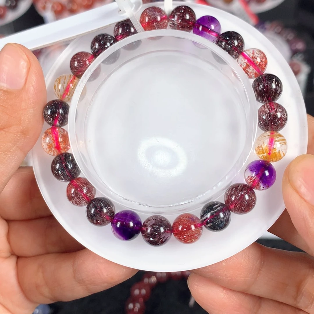 水晶手链未镶嵌超七