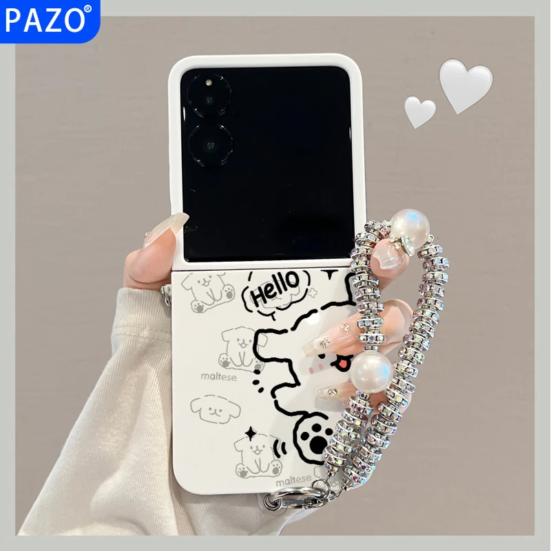 适用小米mixflip手机壳折叠屏挂链MIX Flip2高级感全包高颜值可爱