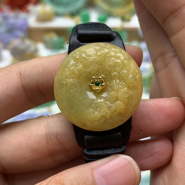 颈饰未镶嵌翡翠奎****店翡翠