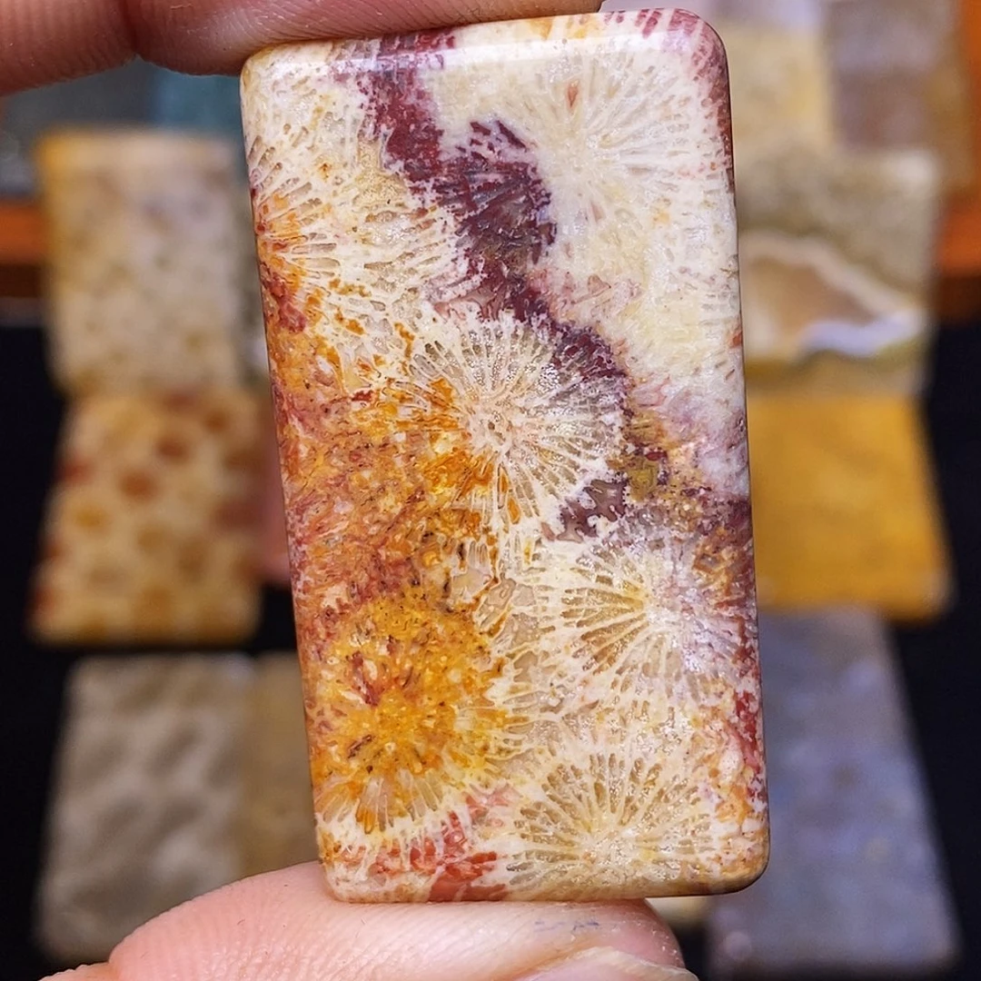 慈***心硅化玉合金珊瑚玉