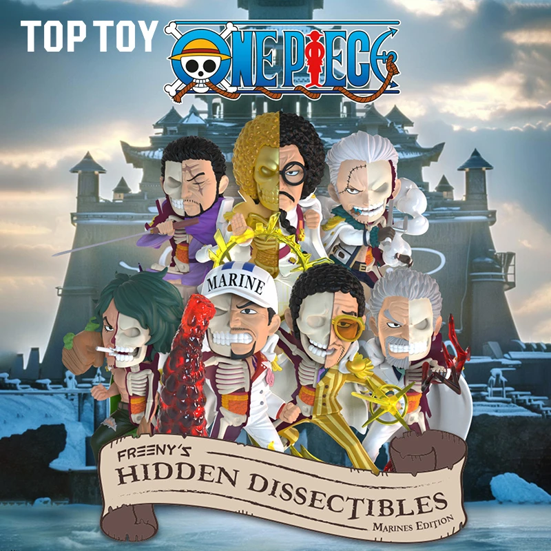 【送礼好物】TOPTOY航海王 X Jason Freeny盲盒桌面摆件潮玩手办