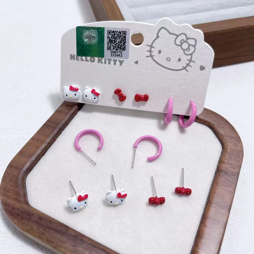 非金属树脂耳饰 创意卡通可爱耳钉