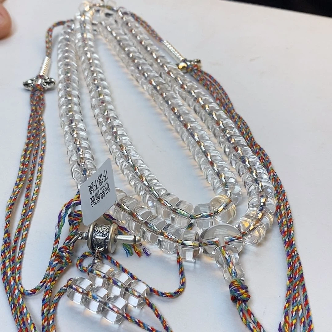 水晶手链未镶嵌原创设计108