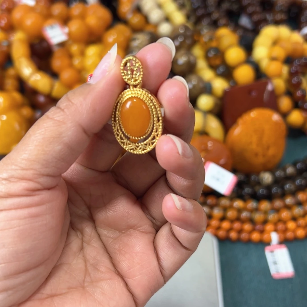 琥珀珠宝奇石未镶嵌1402