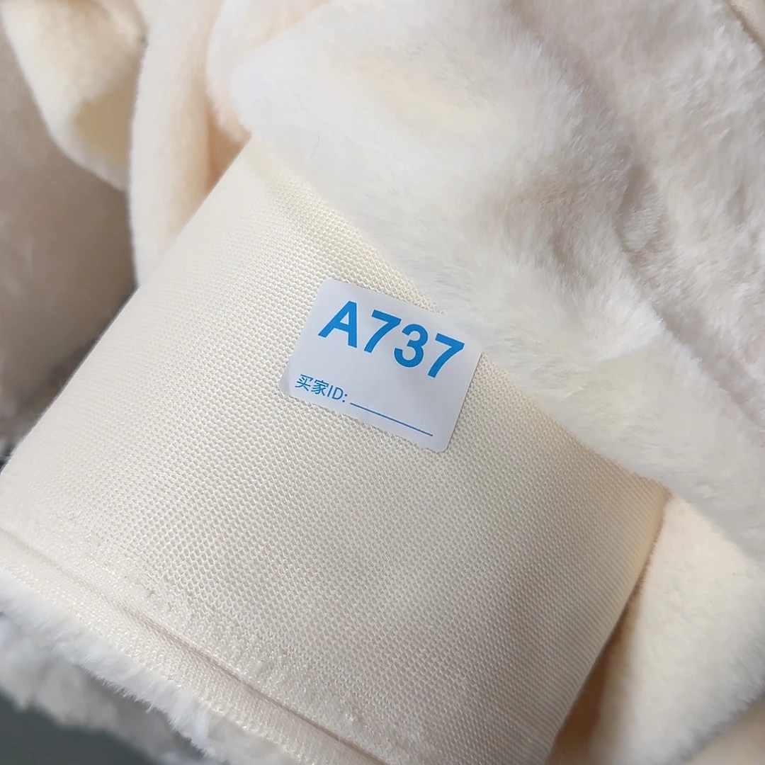 白色高密兔毛14元2米737