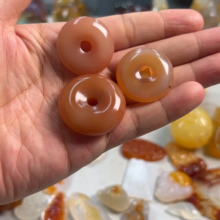 玛瑙/玉髓吊坠(不含链)未镶嵌