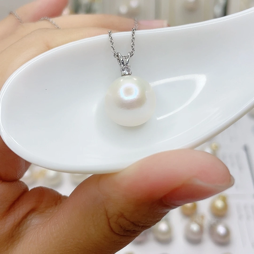 淡水珍珠合金吊坠(赠链)