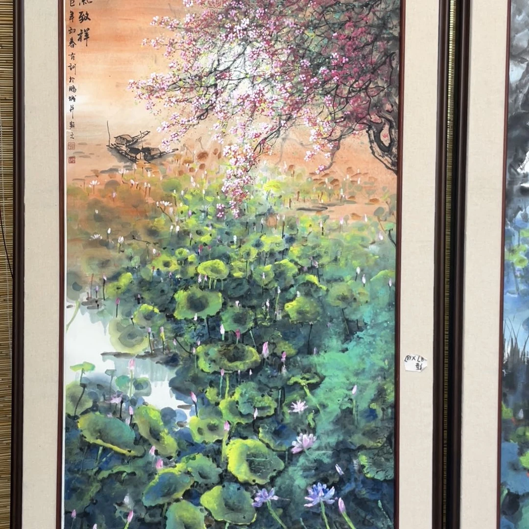 国画手绘国画，精品山水，画心