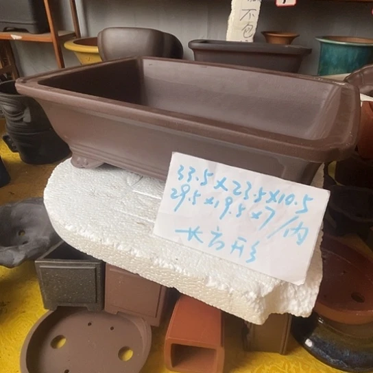 宜兴紫砂花盆马槽