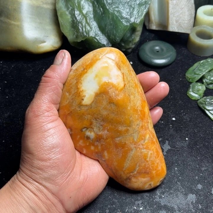 和田玉（糖玉）未镶嵌珠宝半成品