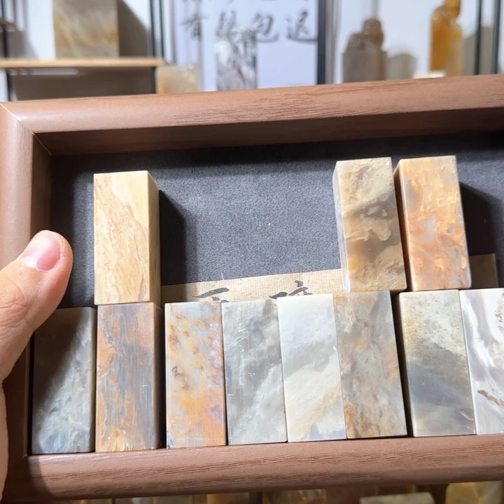 巴林石印石白****刻练习