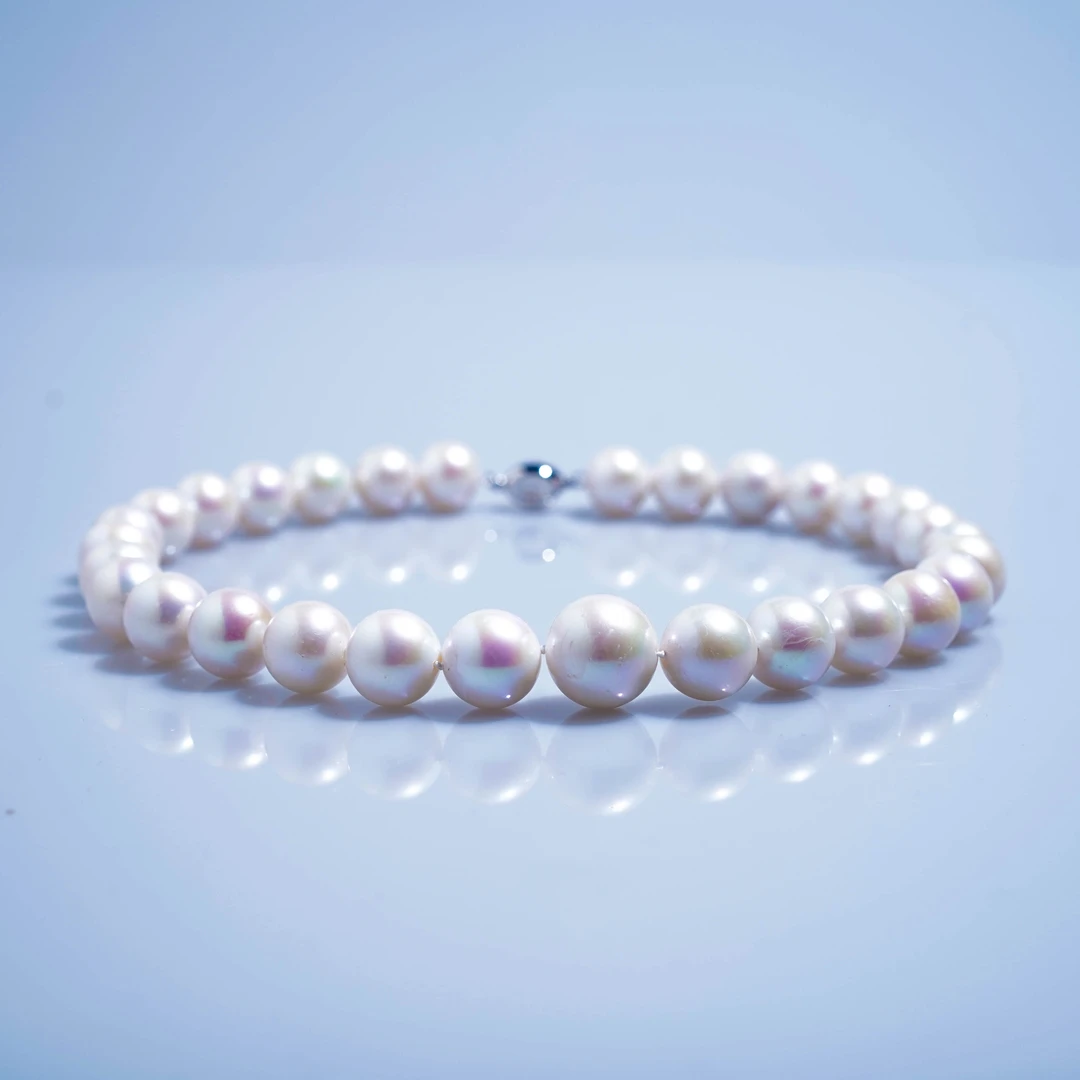 【颖姐专属】天然爆大点位白雪珍珠全珠链12-14mm 003