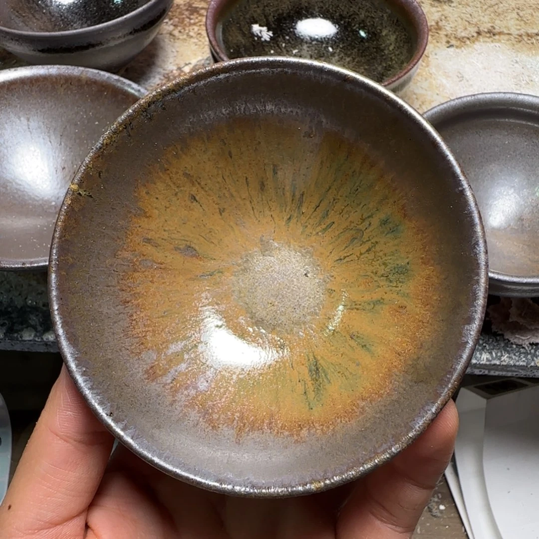 一***茶茶盏柴烧建盏闪购链接754