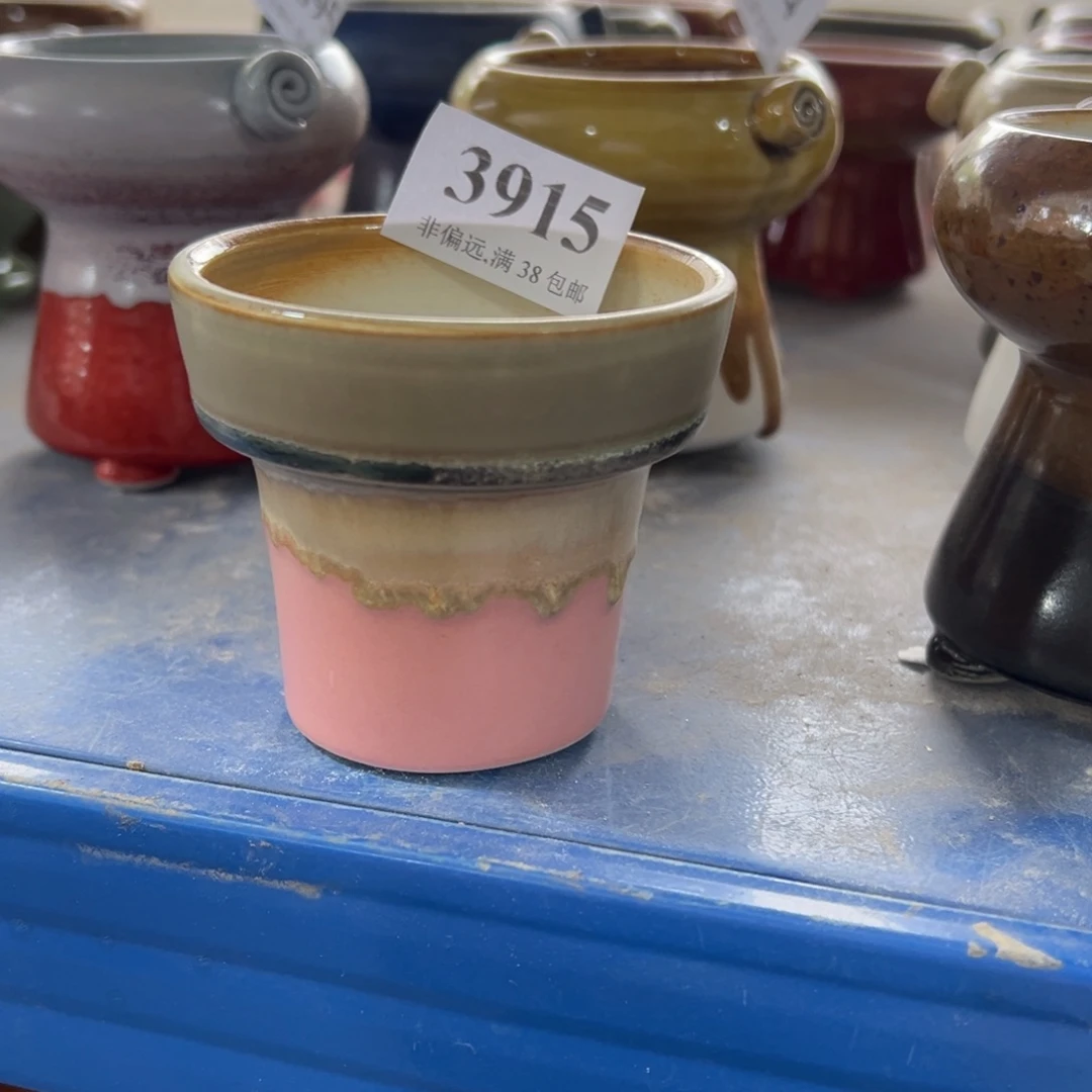 口6 手工花盆满30包邮