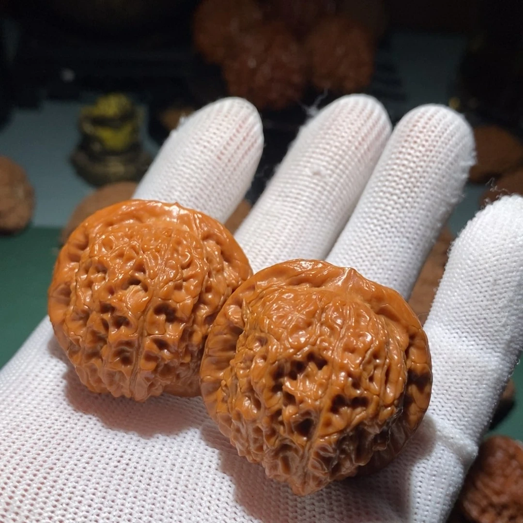 文玩核桃吊坠墨*雪麒麟