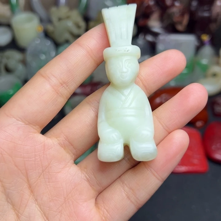 和田玉（糖玉）未镶嵌挂件