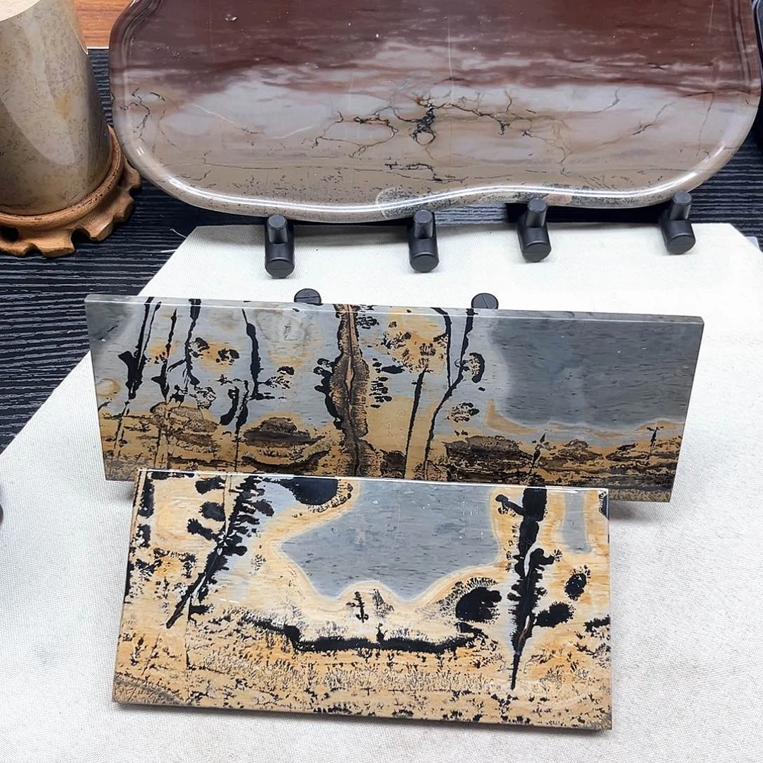 石材广西天然国画石