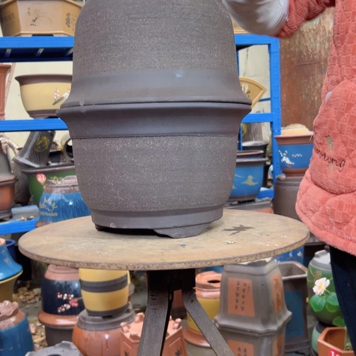 25+25拉毛小马花盆花盆