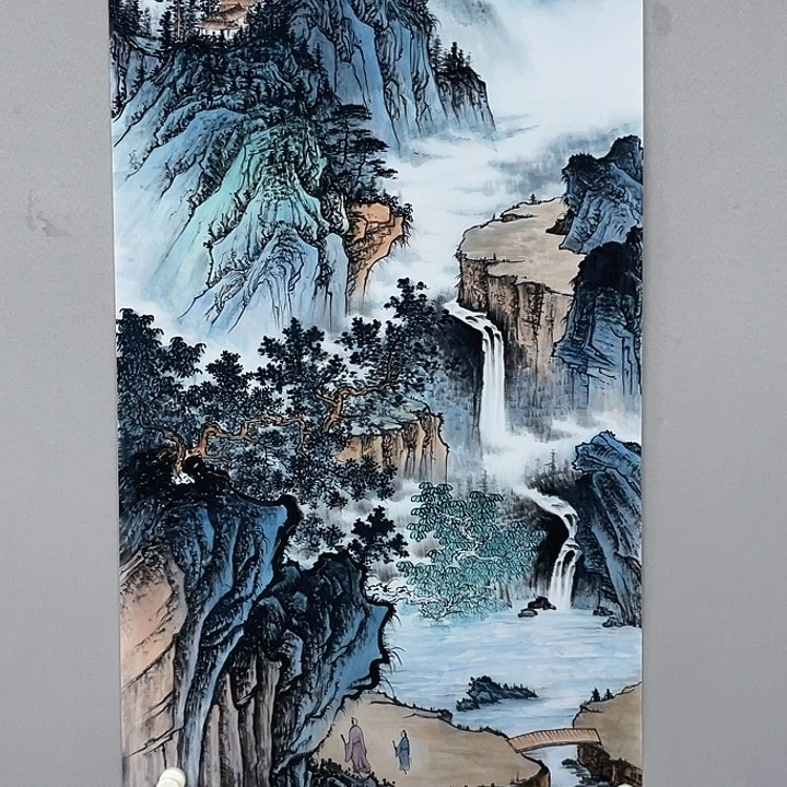 国画纯手绘国画山水画闪购链接