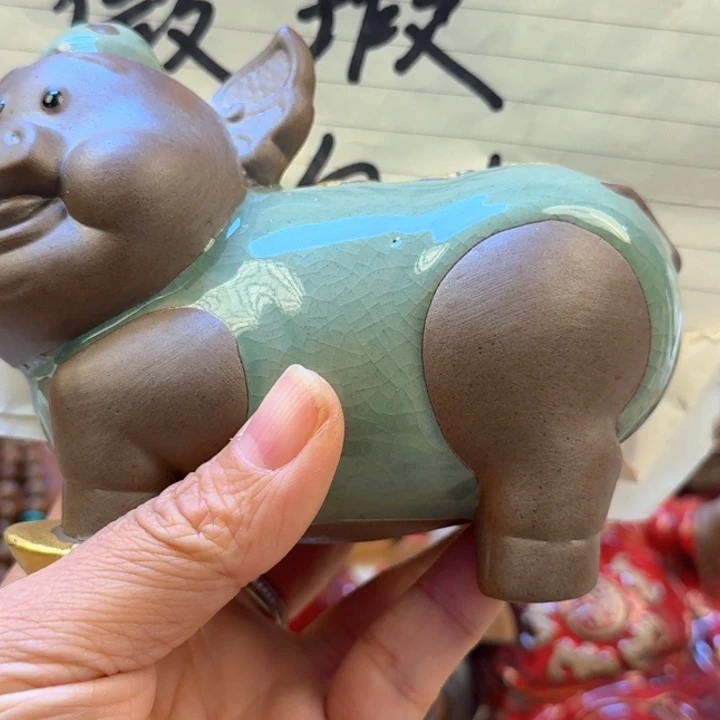 陶摆件紫砂茶宠微瑕摆件wwww