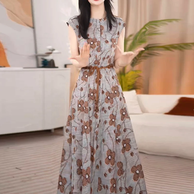 连衣裙2025新款女夏季十三行今年流行爆款气质名媛减龄轻奢高级感
