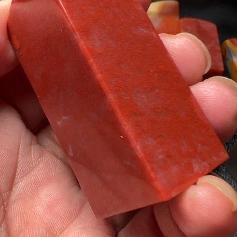 老挝石高山朱砂2x2.5 x 5.5