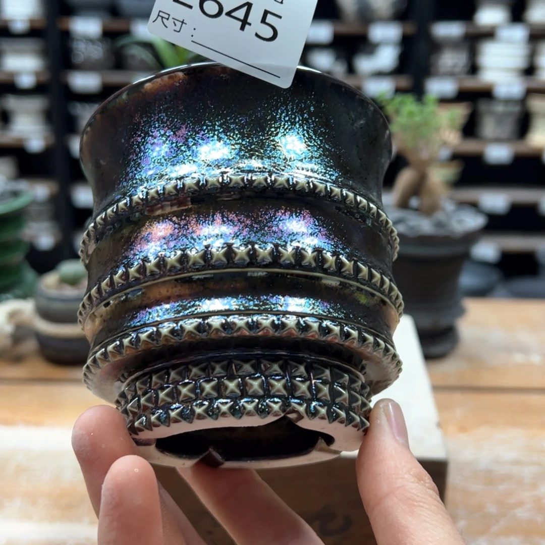 素八九陶瓷内口9.5高9