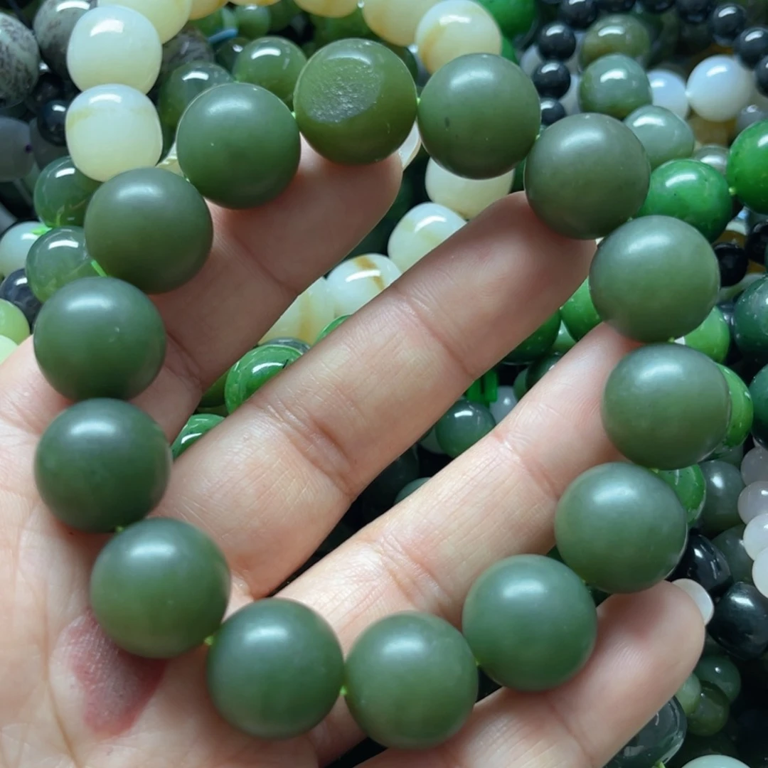 和田玉手链未镶嵌