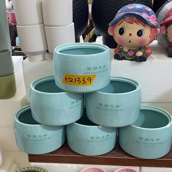 摆件陶盆有孔 微瑕介意勿拍